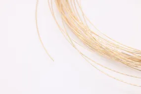 14k Gold Filled Wire, 20 Gauge 0.8mm, Gold Wire, Half Hard Jewelry Wire