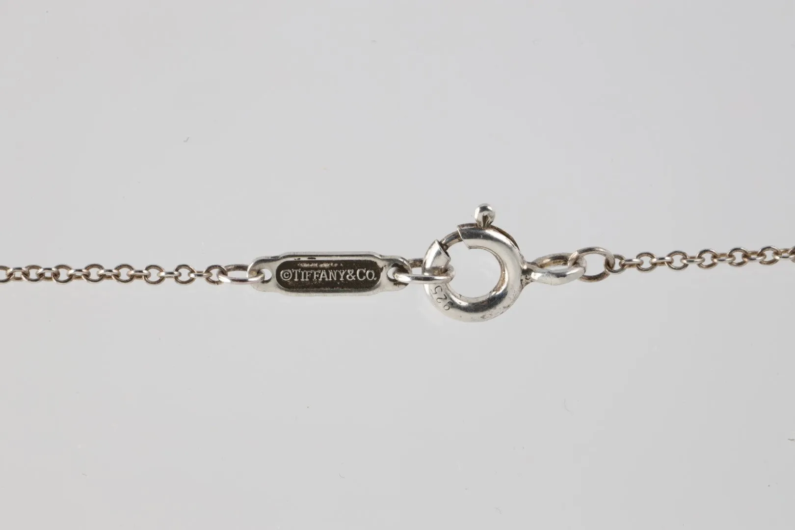 18.5" Tiffany & Co. 925 Silver Clinique Necklace (5.97g.)