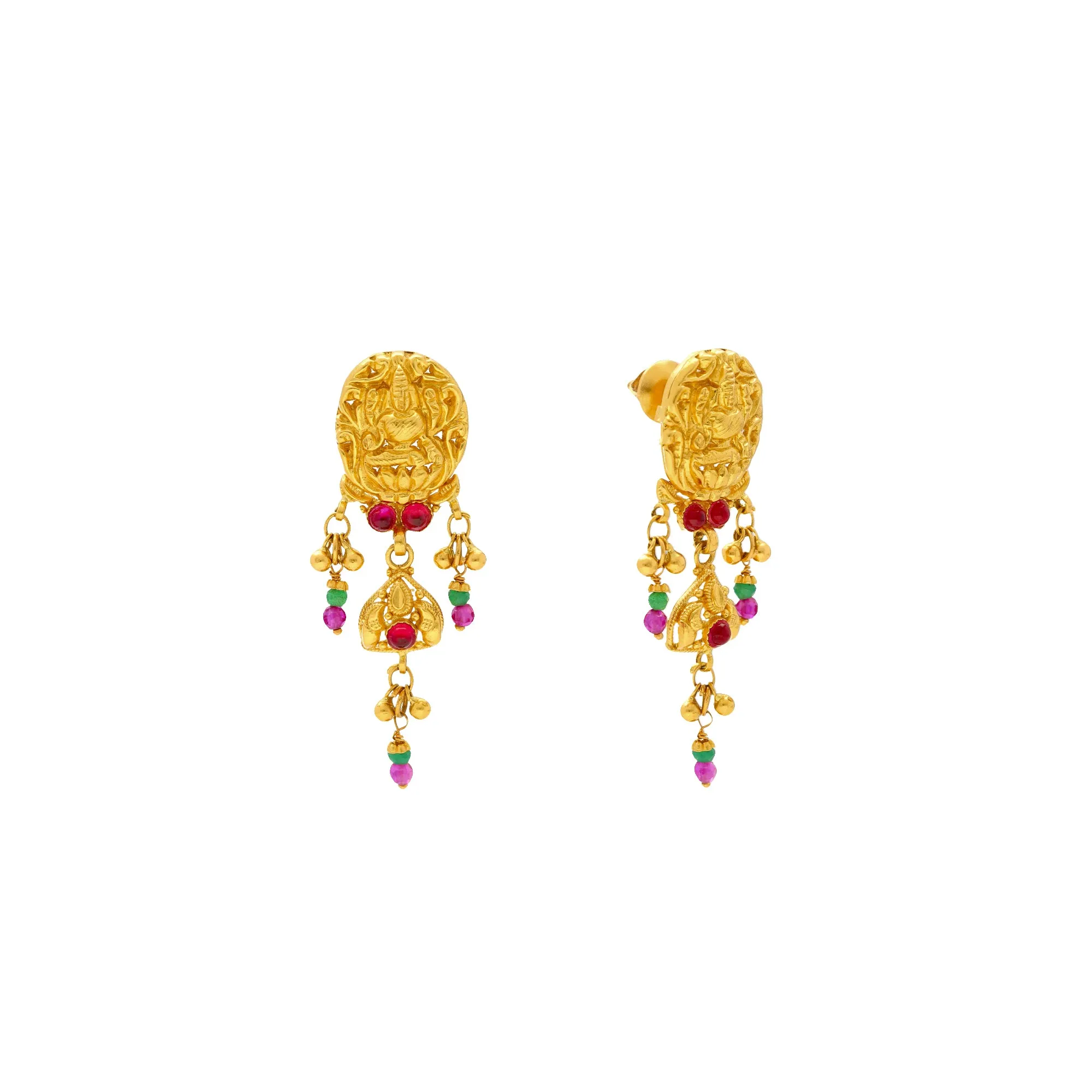 22K-Yellow-Gold&Gemstone-Anvita-Jewelry-Set