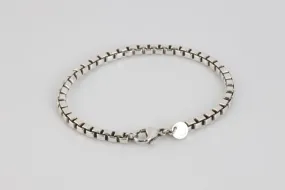 7” Tiffany & Co. 925 Silver Venetian Link Bracelet (15.90g.)