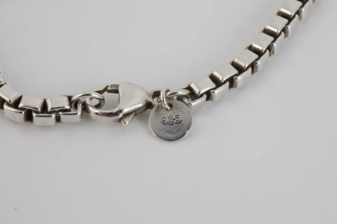 7” Tiffany & Co. 925 Silver Venetian Link Bracelet (15.90g.)