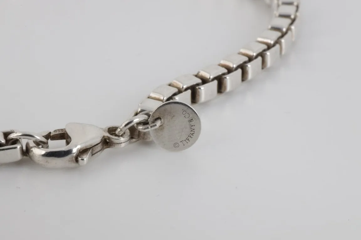 7” Tiffany & Co. 925 Silver Venetian Link Bracelet (15.90g.)