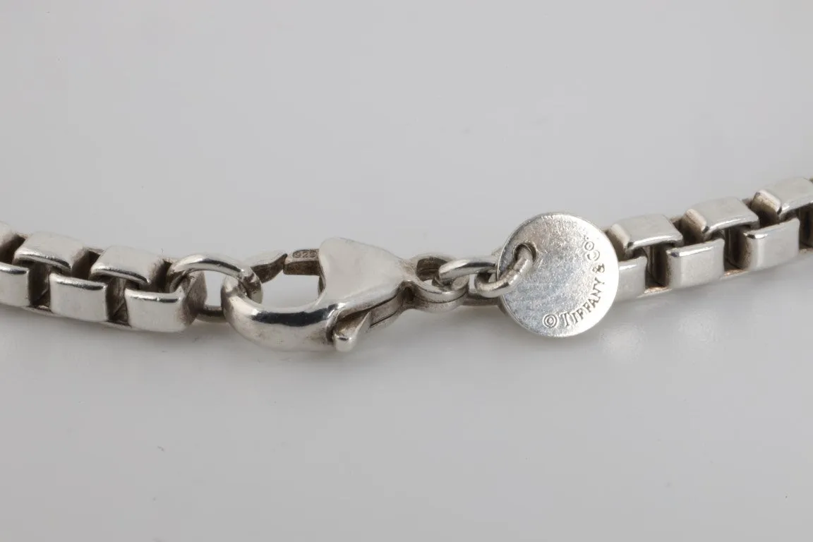 7” Tiffany & Co. 925 Silver Venetian Link Bracelet (15.90g.)