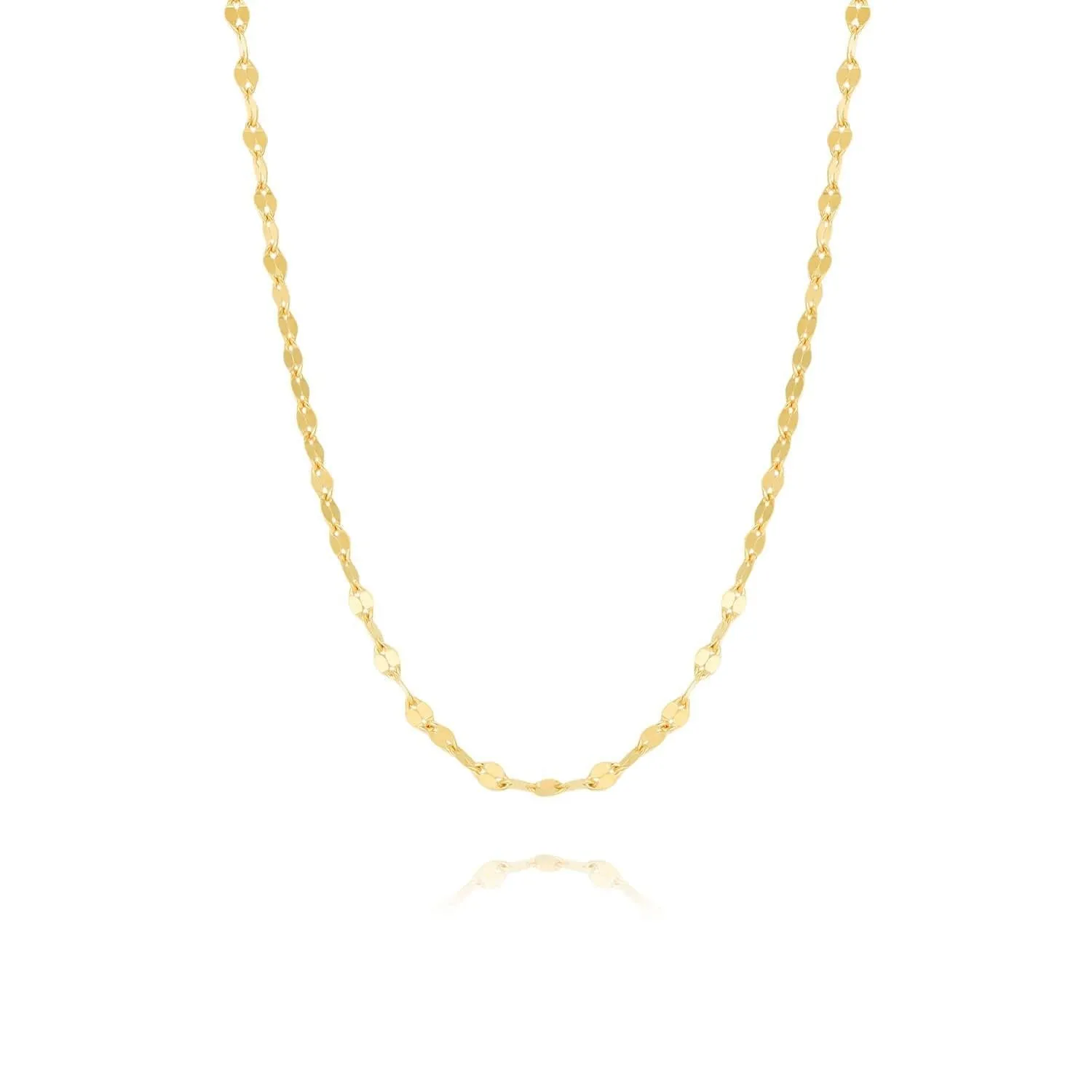 925 Silver Gold Plated Lips Chain Necklace