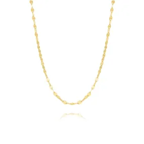 925 Silver Gold Plated Lips Chain Necklace