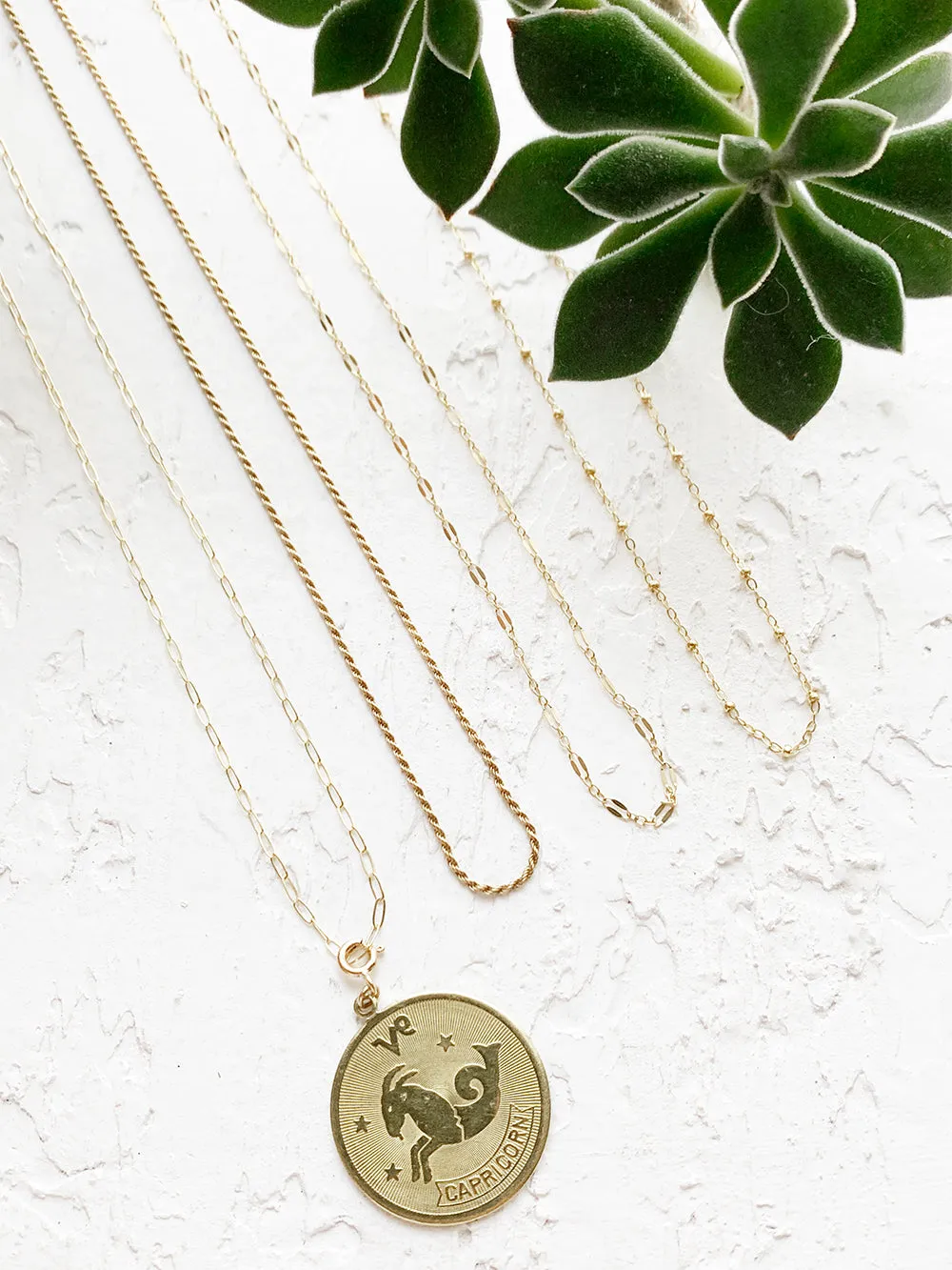 Ada | French Rope Chain Gold Filled Necklace