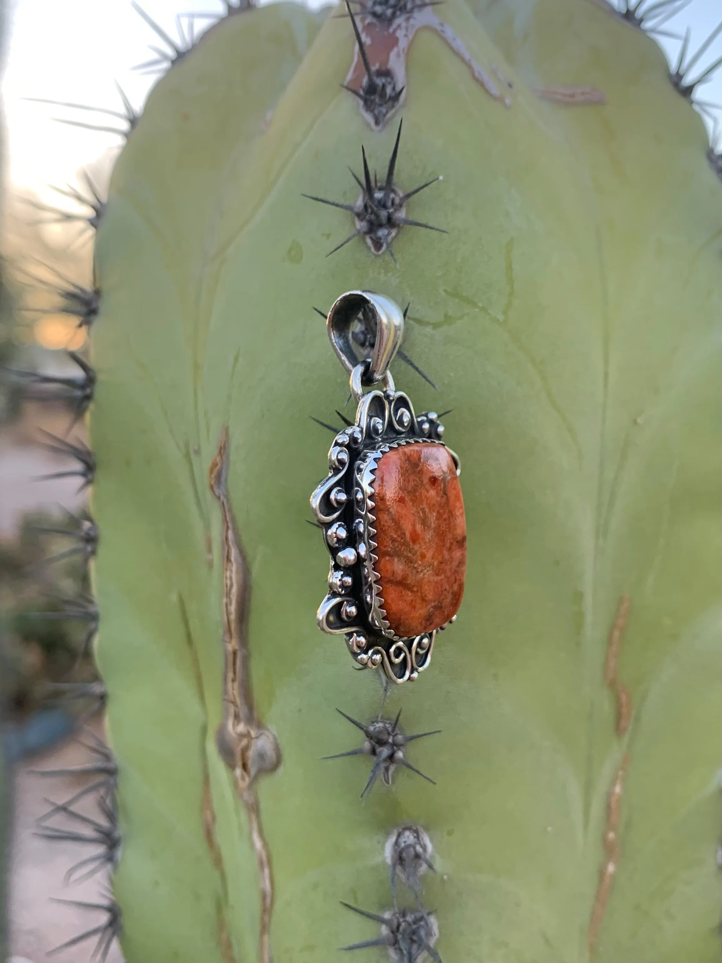 Apple Coral pendant