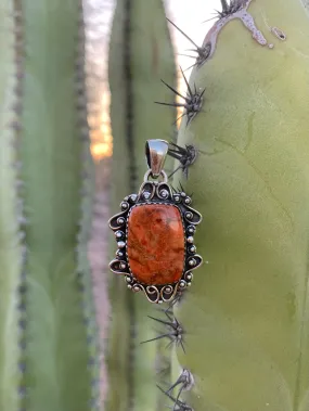 Apple Coral pendant