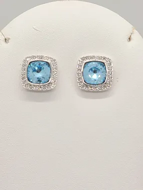 Blue Earrings Studs