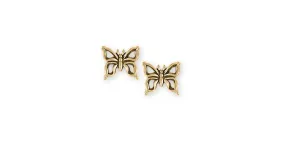 Butterfly Earrings Jewelry 14k Gold Handmade Butterfly Earrings SWB-EG