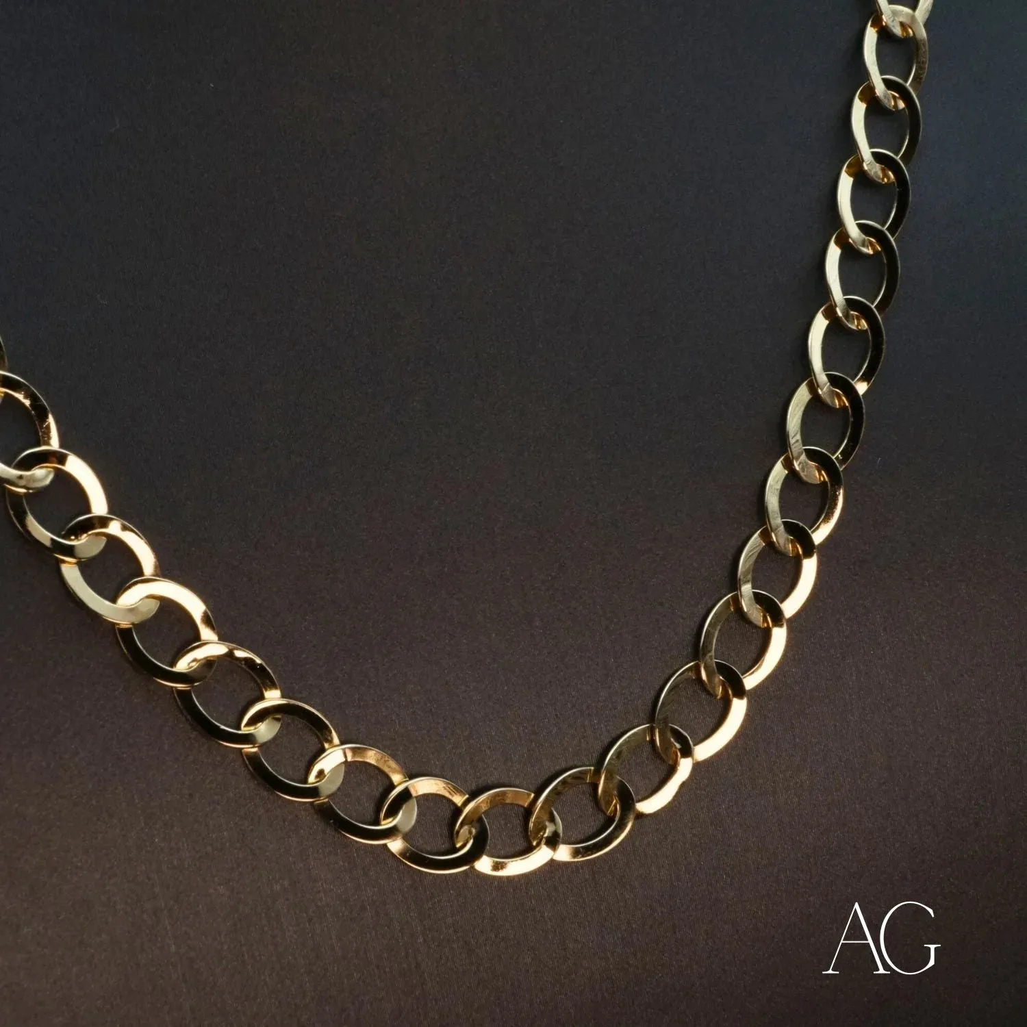 Classic Link 18k Gold Chain - Timeless Elegance