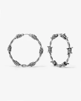 Creed Barbed Wire Earrings