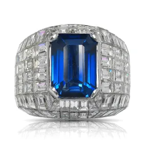 Sure! Here’s an optimized title for the e-commerce product:

Stunning 30 Carat Mens Sapphire & Diamond Chandelier Ring in 14K White Gold - Featuring 8 Carat Ceylon Royal Blue Emerald Cut Sapphire by Mike Nekta

This title emphasizes the key attributes and uses descriptive modifiers to enhance appeal.