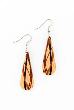 Earrings - Inlay Teardrops