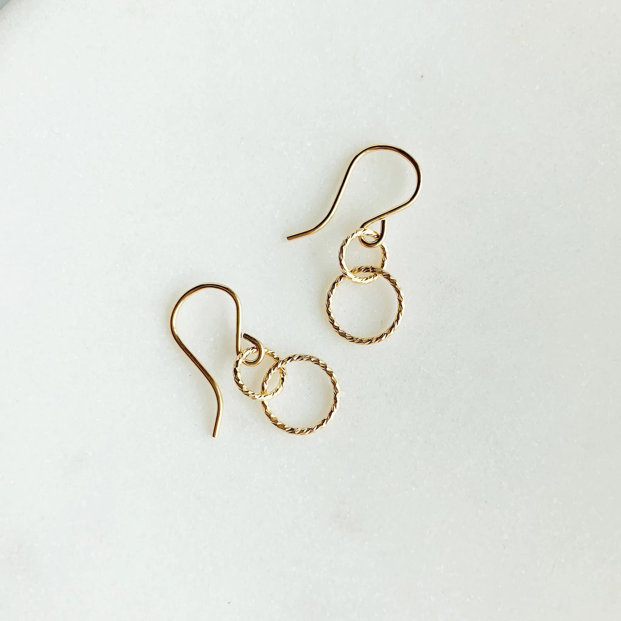 Ella Linked Ring Earrings