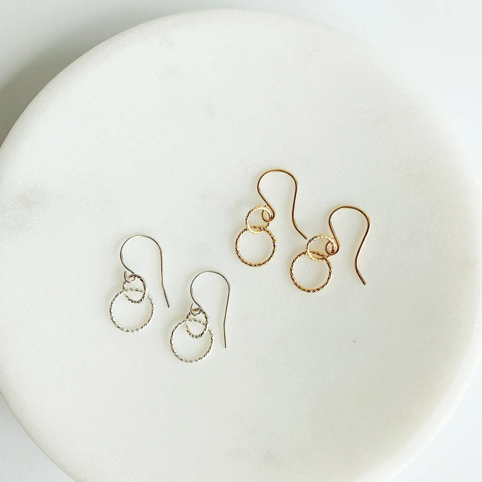 Ella Linked Ring Earrings