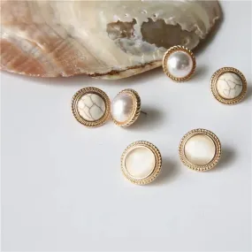 Embrace Pearly Stud Earrings