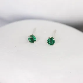 Emerald Mini Studs