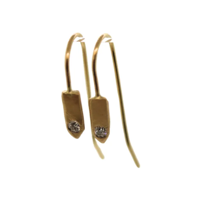 Gold Nugget Earrings