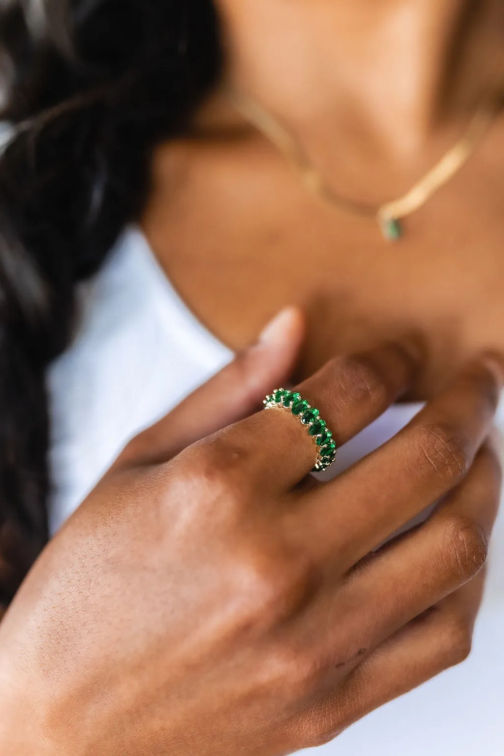 Green With Envy Ring (Ships in 1-2 Weeks) - 2/13