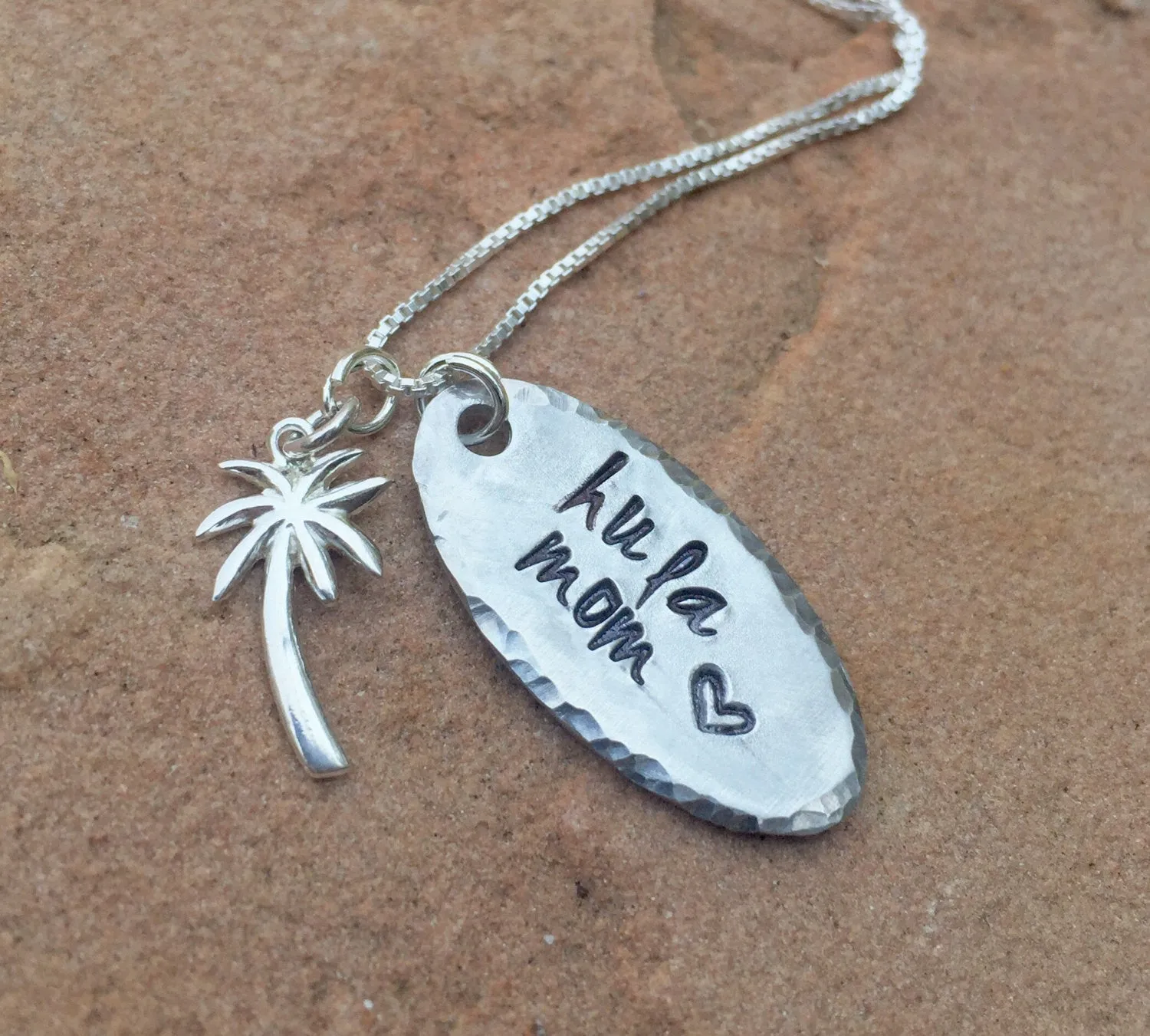 Hula Mom, Aloha Necklace, live aloha, Ohana, Hawaiian necklace, Hawaiian Jewelry, Beach Jewelry, Hula, natashaaloha