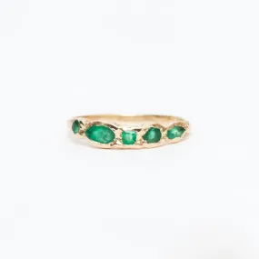 Journey Treasure Emerald Ring