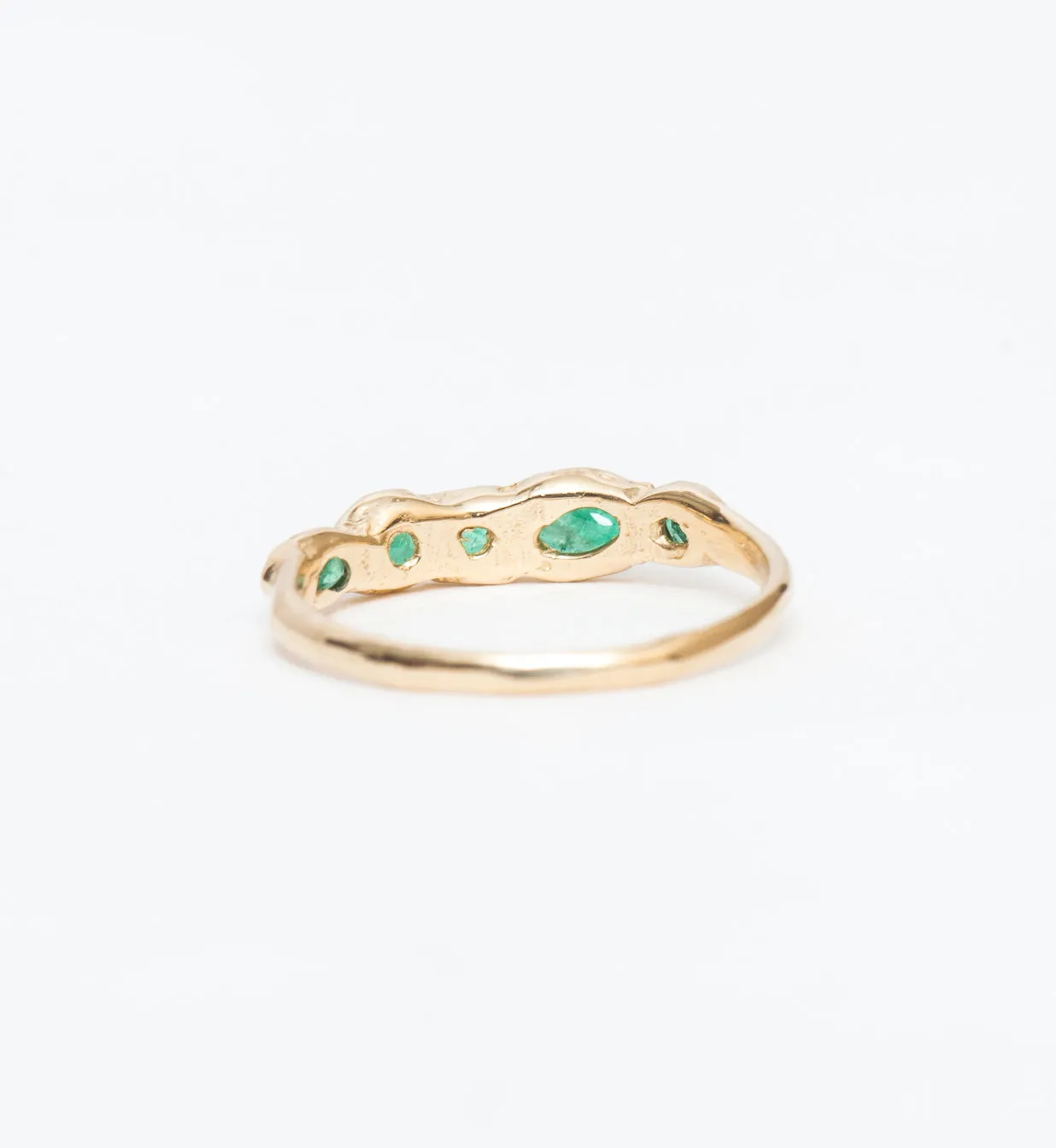 Journey Treasure Emerald Ring