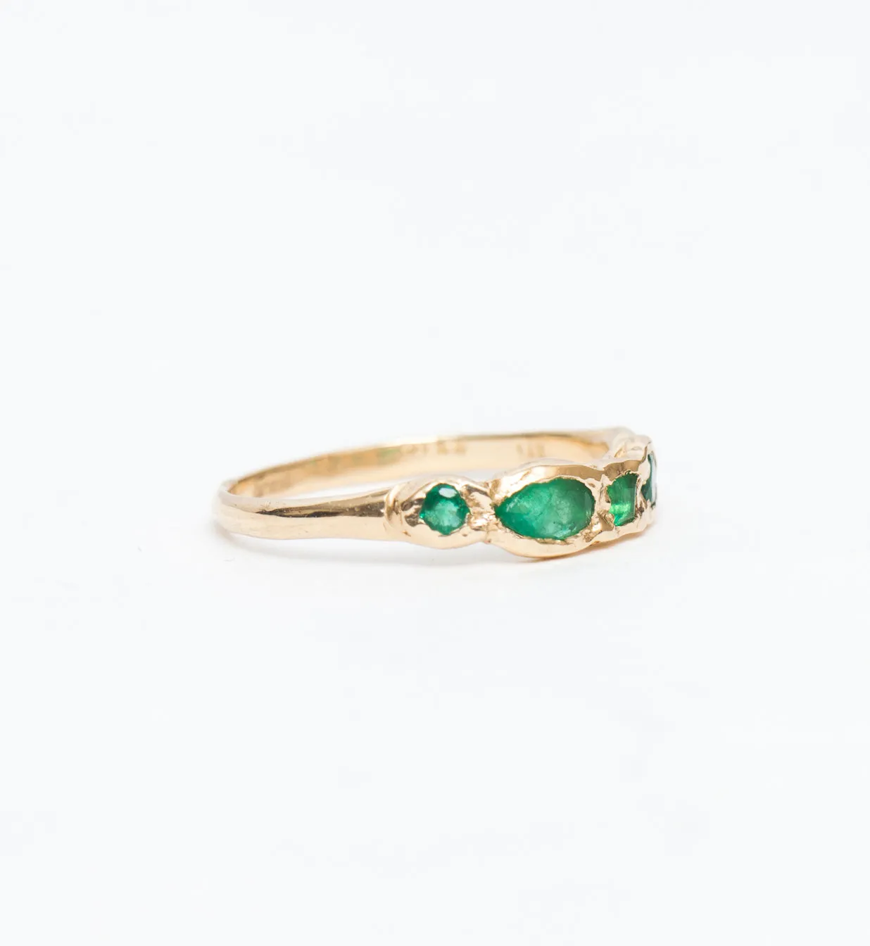 Journey Treasure Emerald Ring