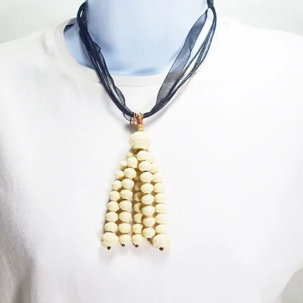 Ladeidra Beaded Tassel Jewelry Necklace