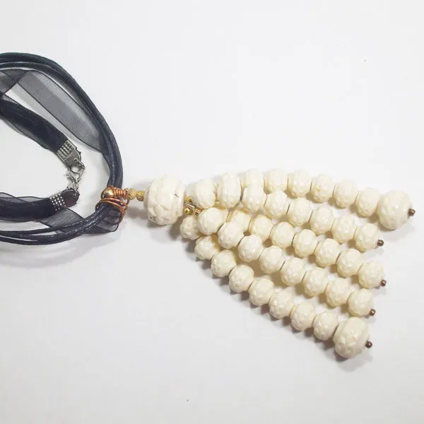 Ladeidra Beaded Tassel Jewelry Necklace