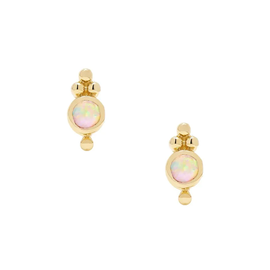 Leigh Studs in Opal