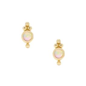 Leigh Studs in Opal