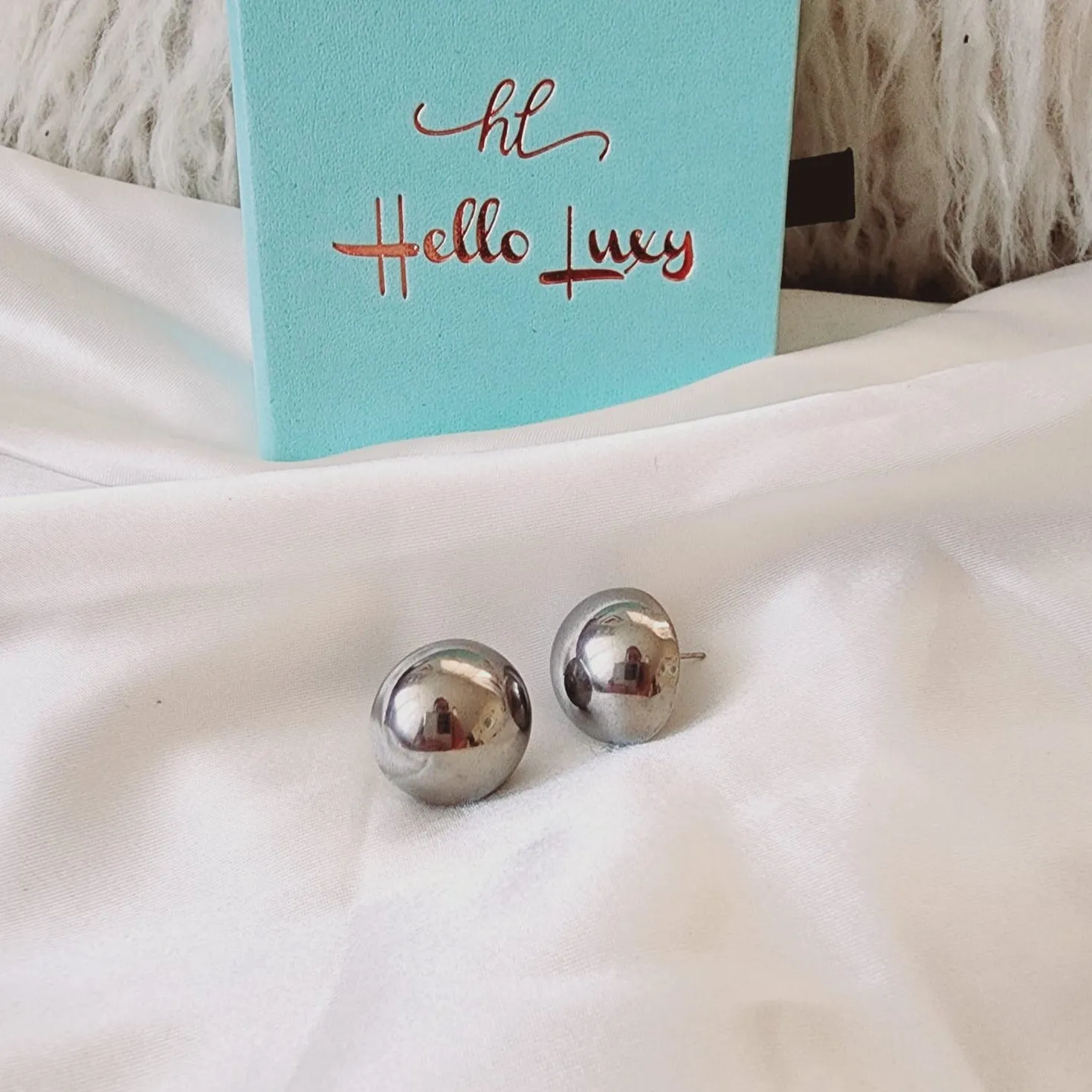 Miss Dottie Silver Earrings