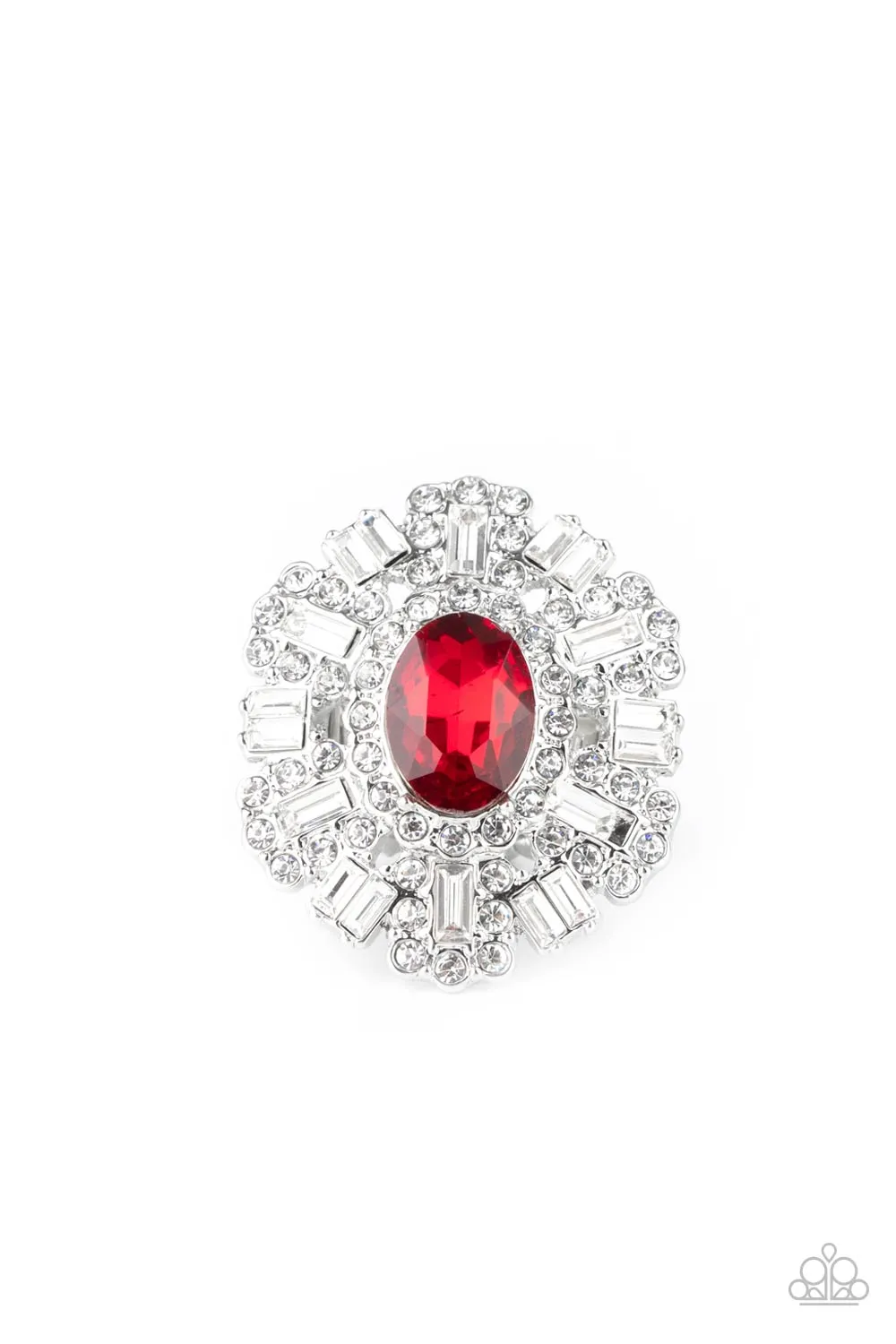 Paparazzi Accessories - Iceberg Ahead - Red Ring