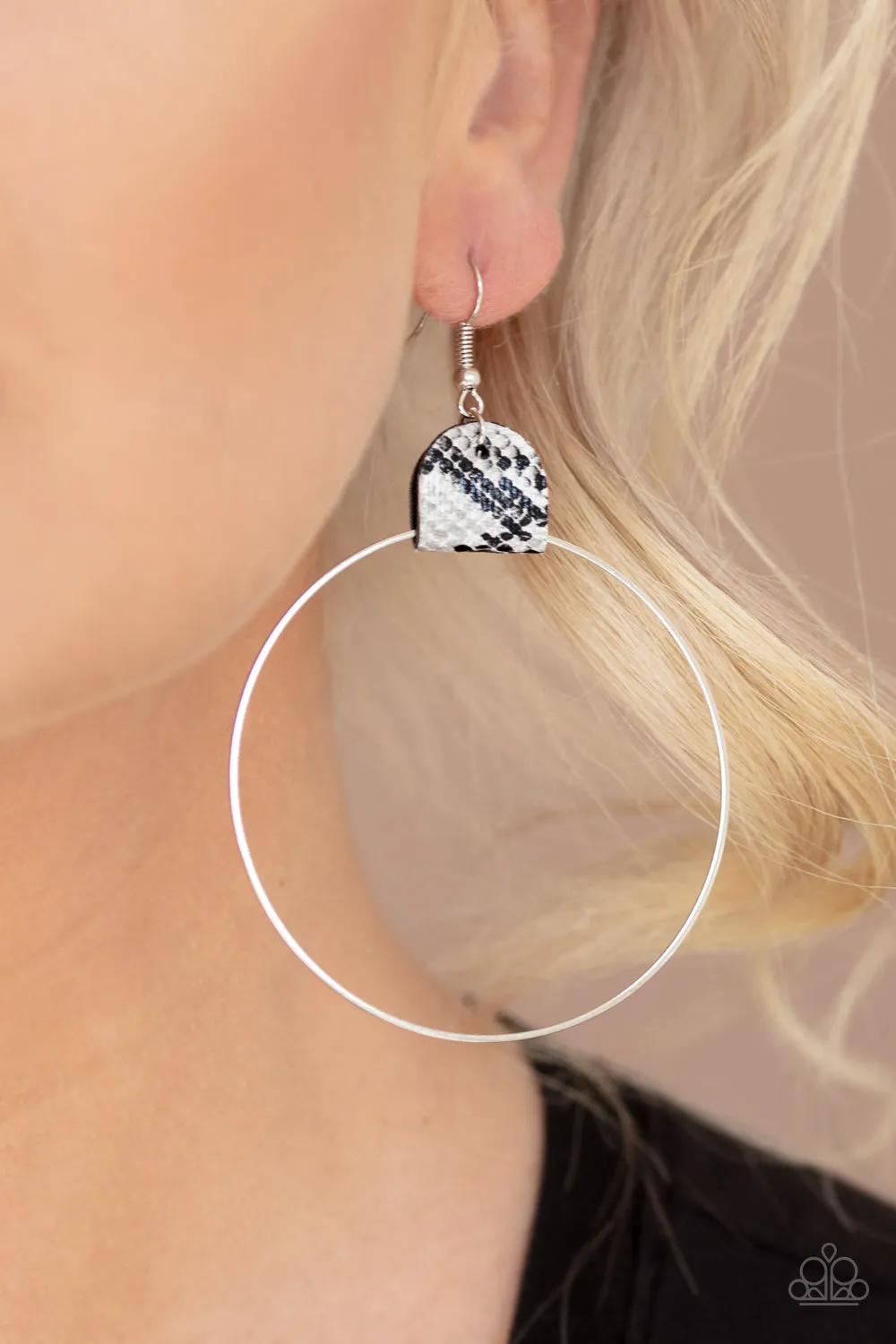 Paparazzi Earring ~ Wild Soul - White