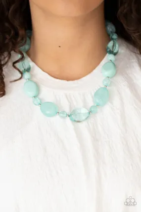 Paparazzi Necklace ~ Staycation Stunner - Blue