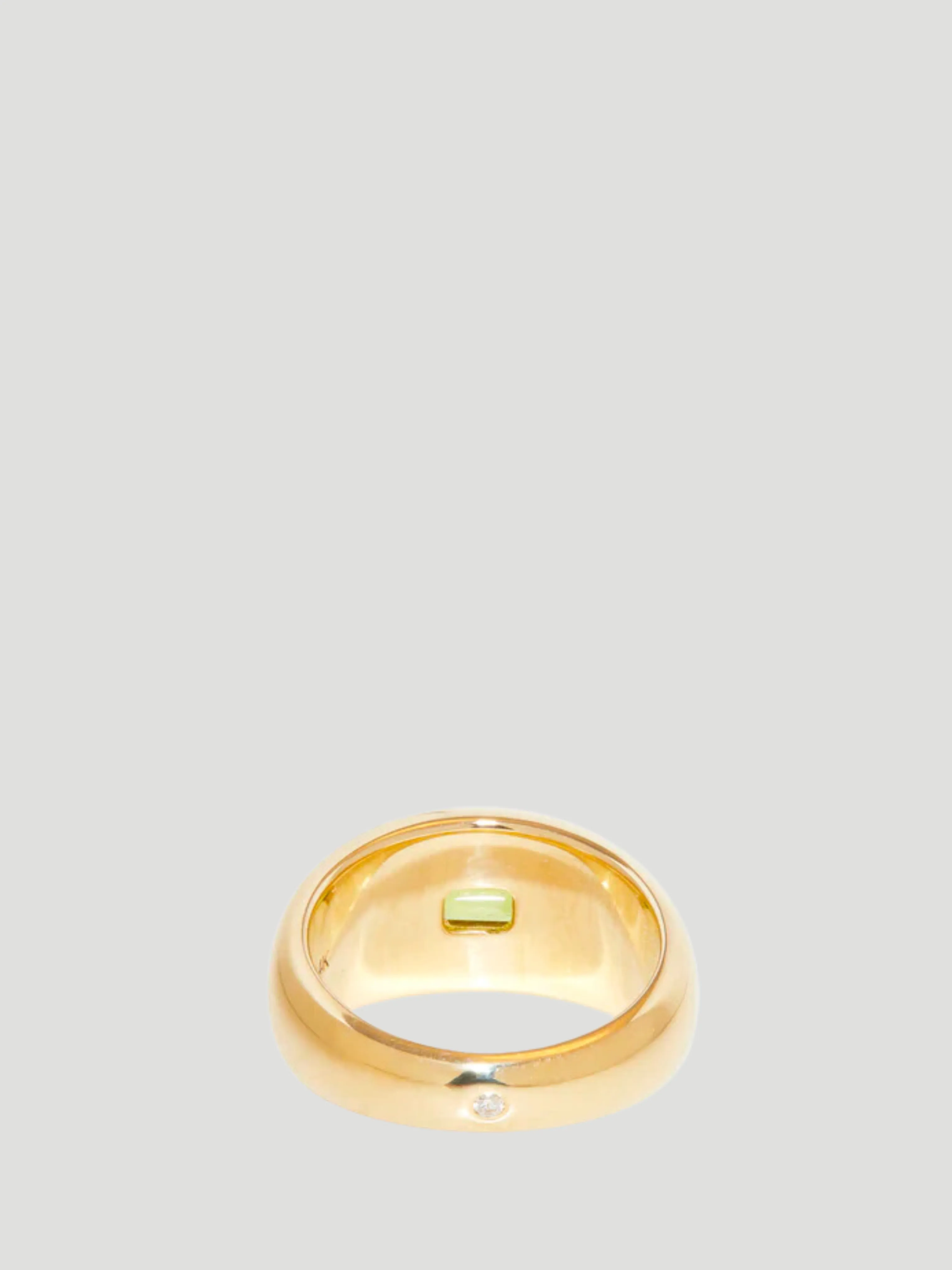 Peridot Bubble Ring