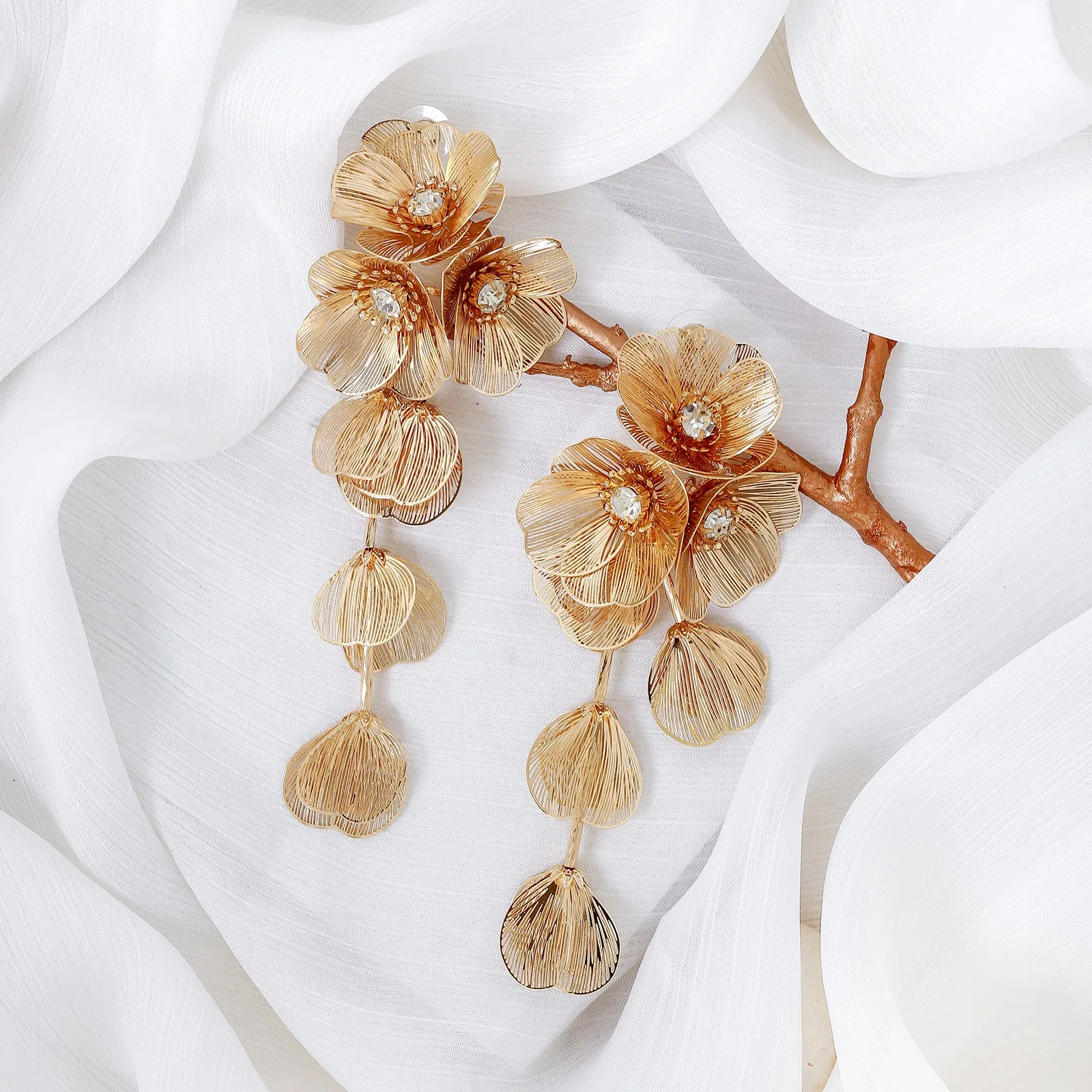 Primula Gold Earrings all