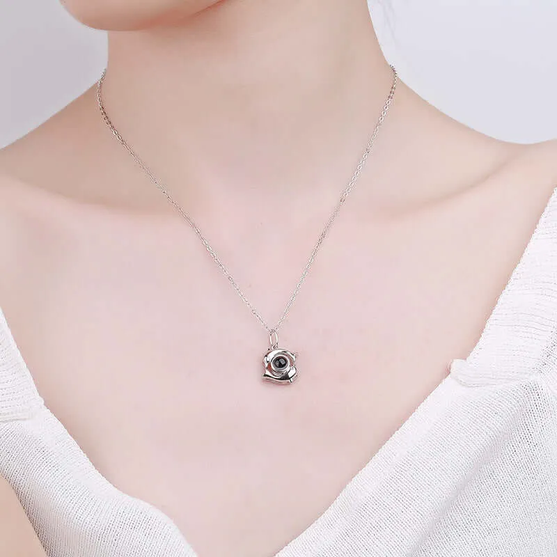 Projective Necklace Photo Projective Necklace Projective Necklace With Picture Inside