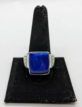 Ring, SS Lapis Mens