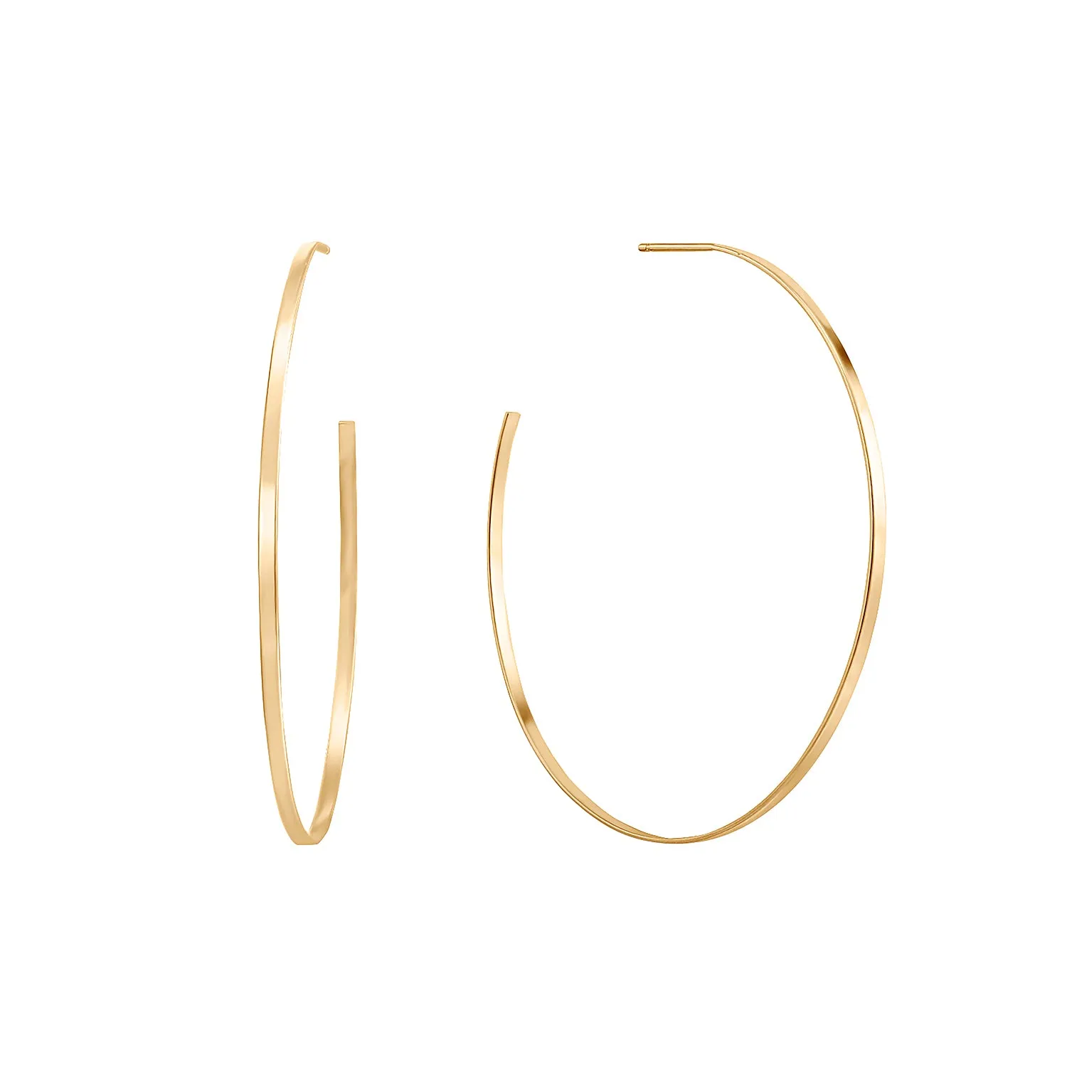 RION x Buddha Jewelry Abundant Flat Hoops