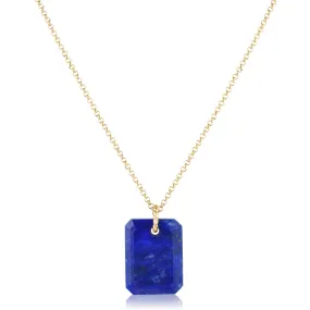 Robbie Lapis Lazuli Pendant Necklace