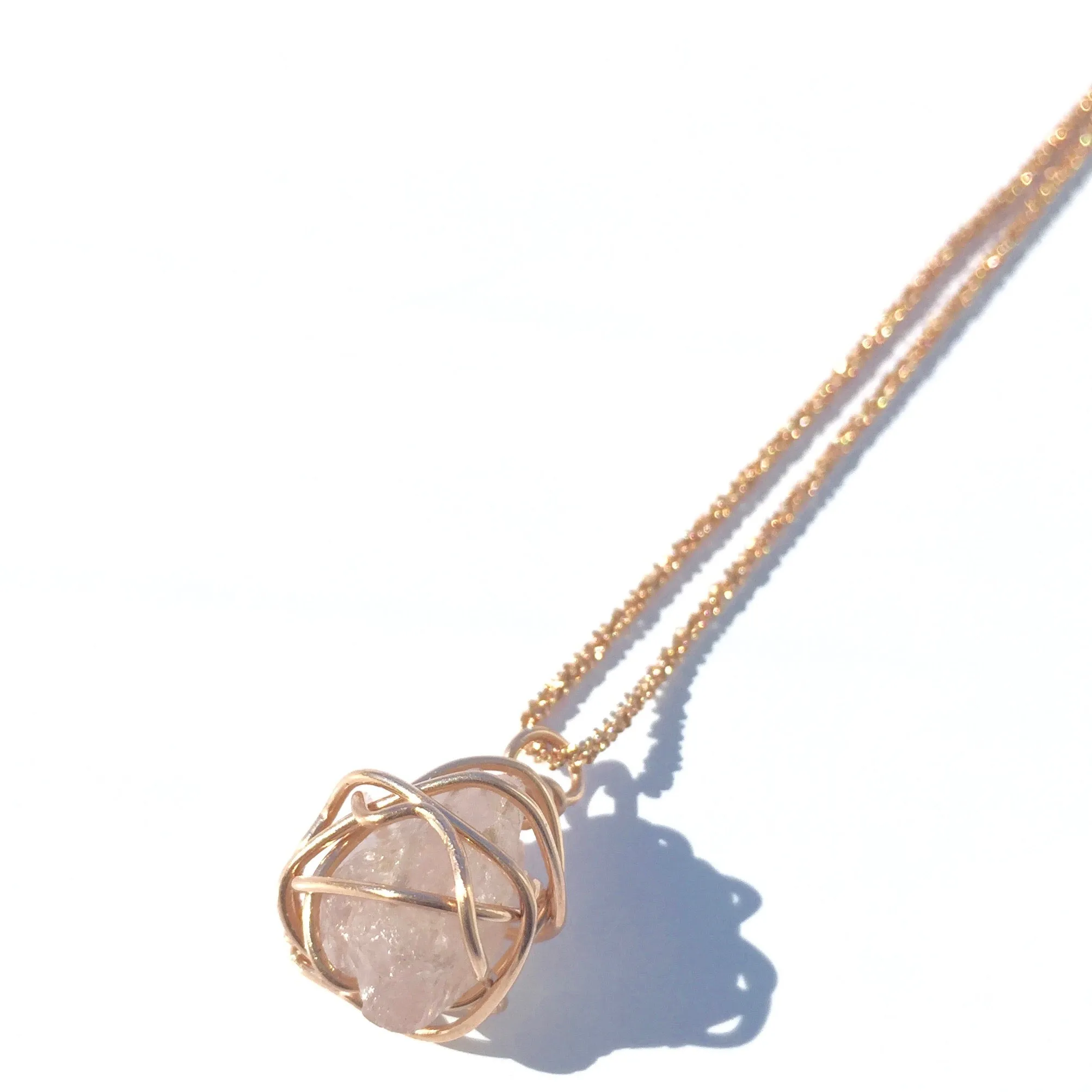 Rose Gold & Rose Quartz Gift Set