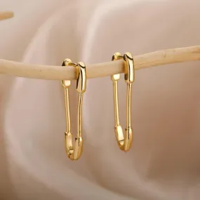 Safety Pin Earrings