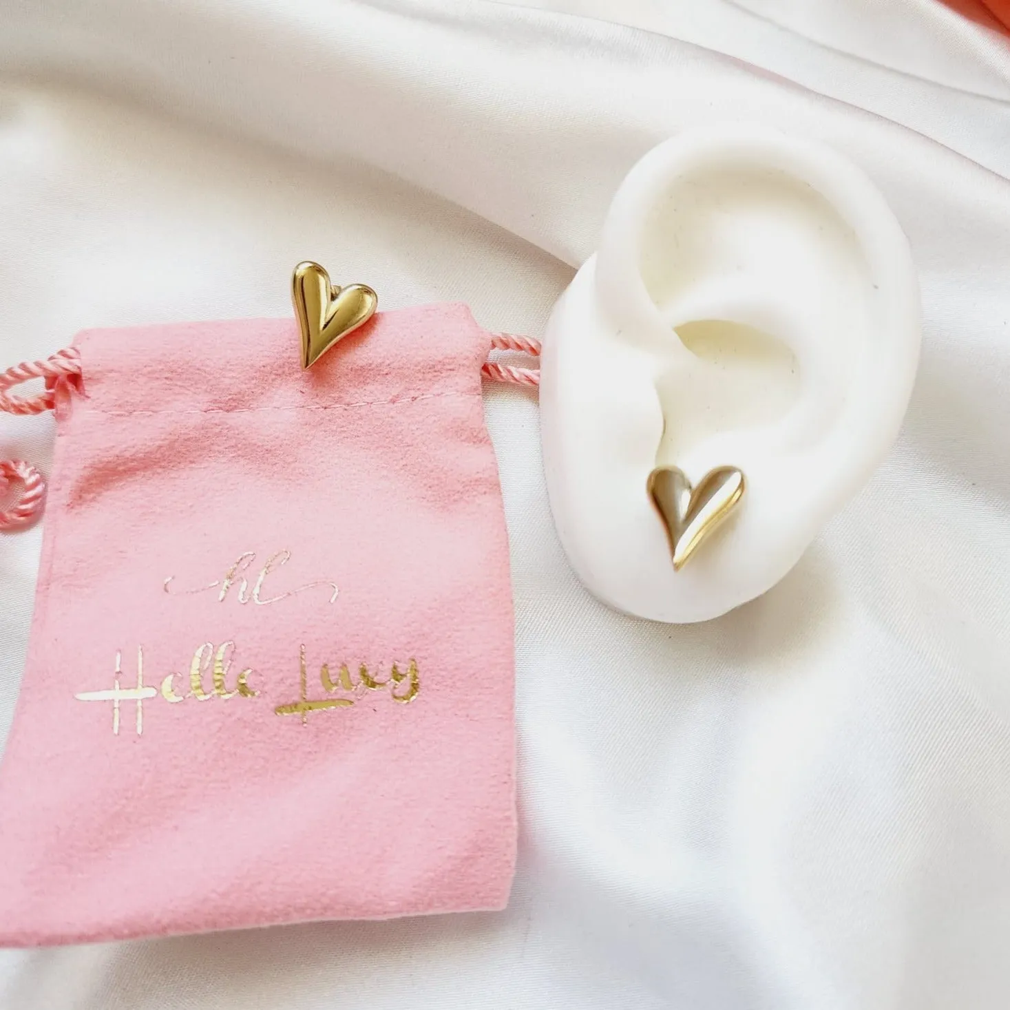 Small Heart Earrings