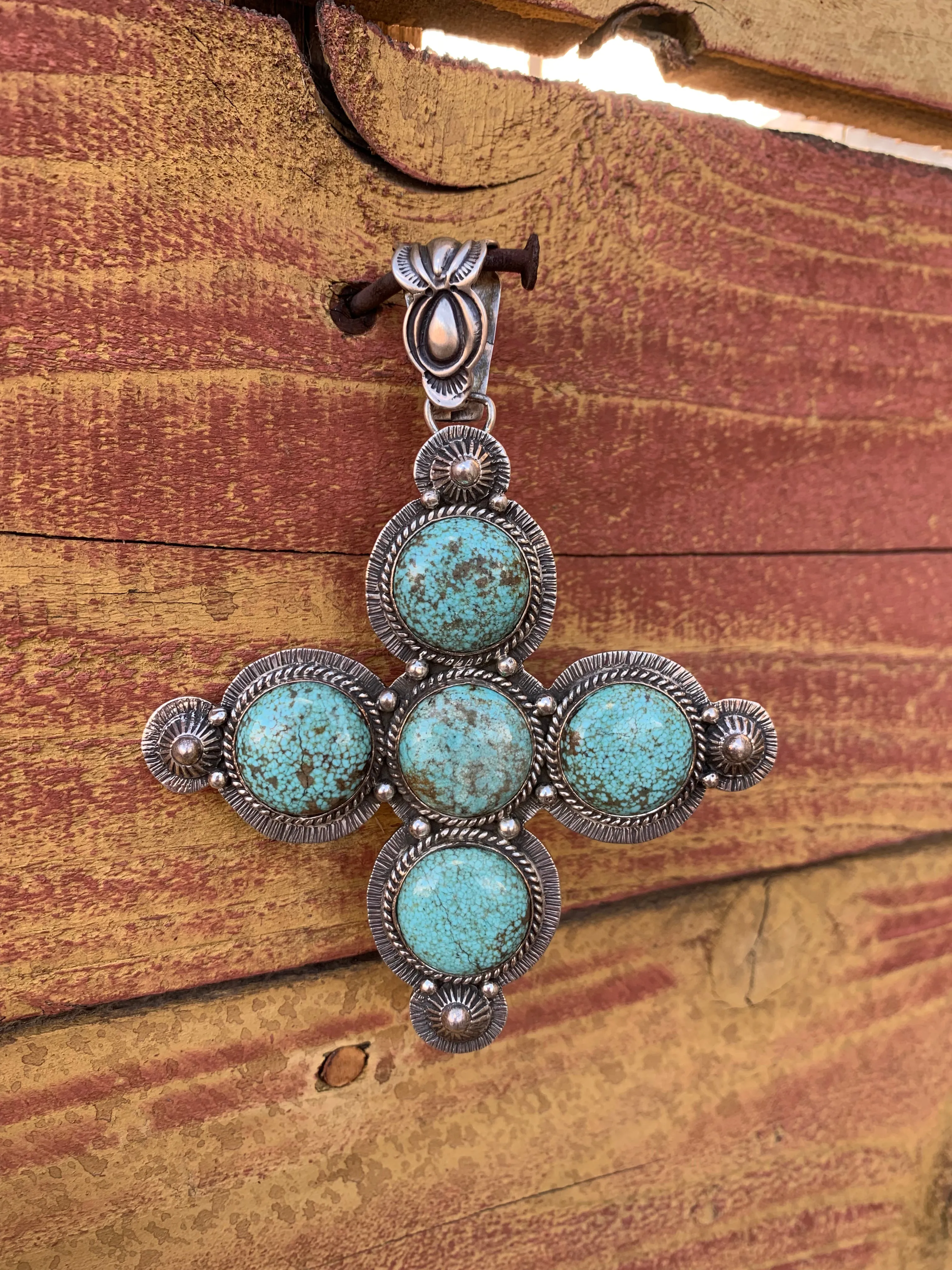 Statement Turquoise Pendant