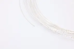 Sterling Silver Wire, 26 Gauge 0.4mm, Silver Wire, Half Hard Jewelry Wire