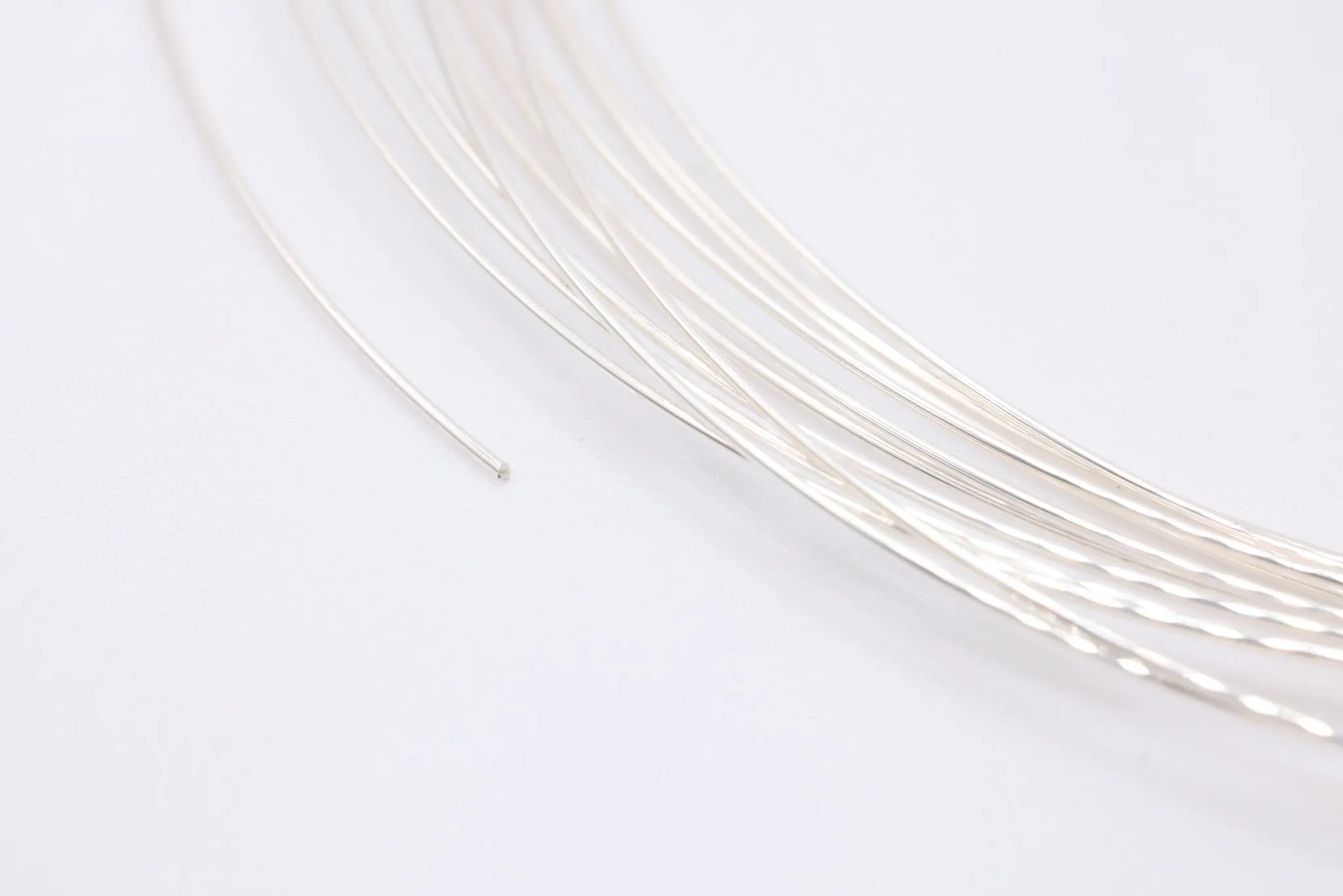 Sterling Silver Wire, 28 Gauge 0.3mm, Silver Wire, Half Hard Jewelry Wire