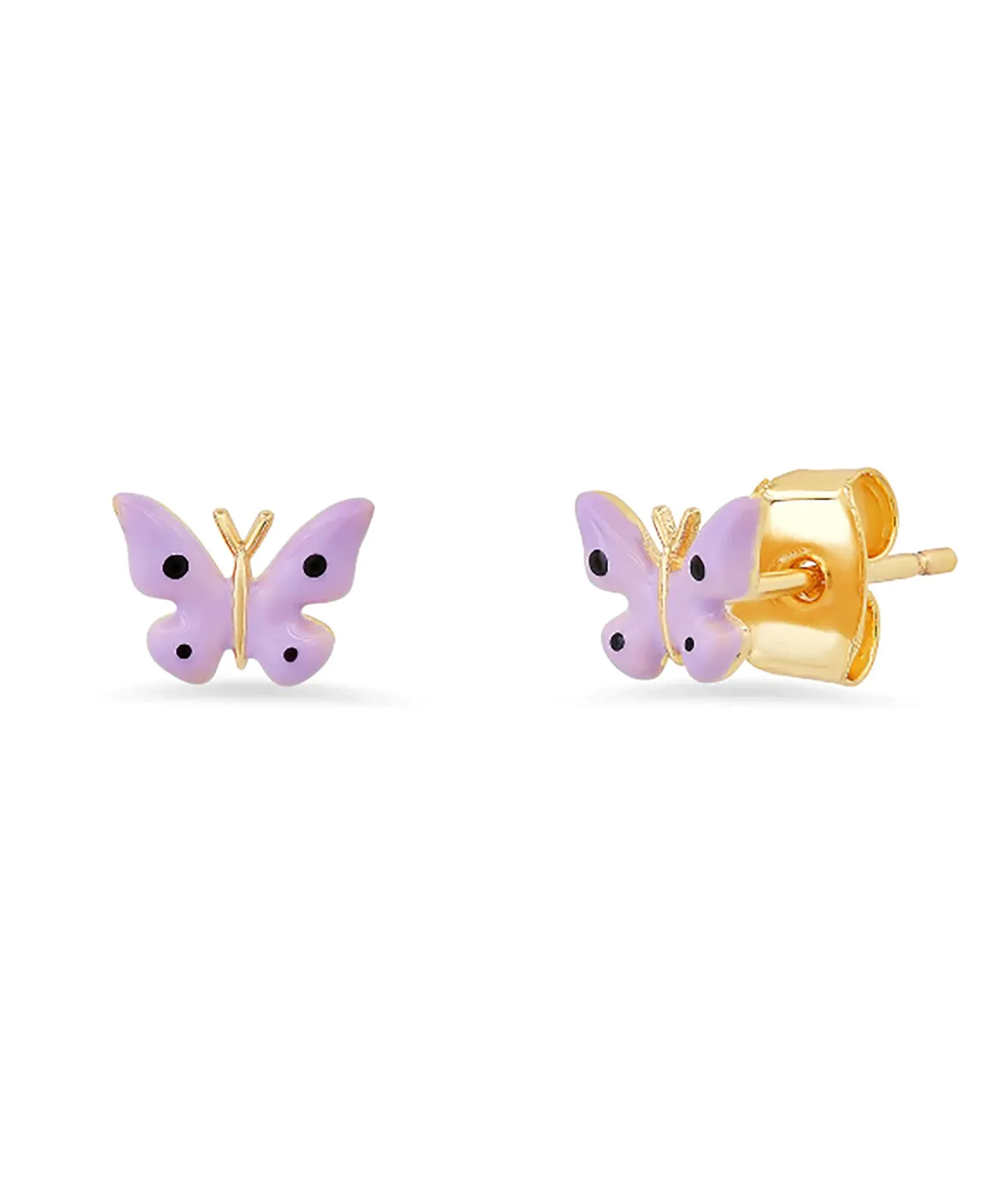 TAI Enamel Butterfly Studs