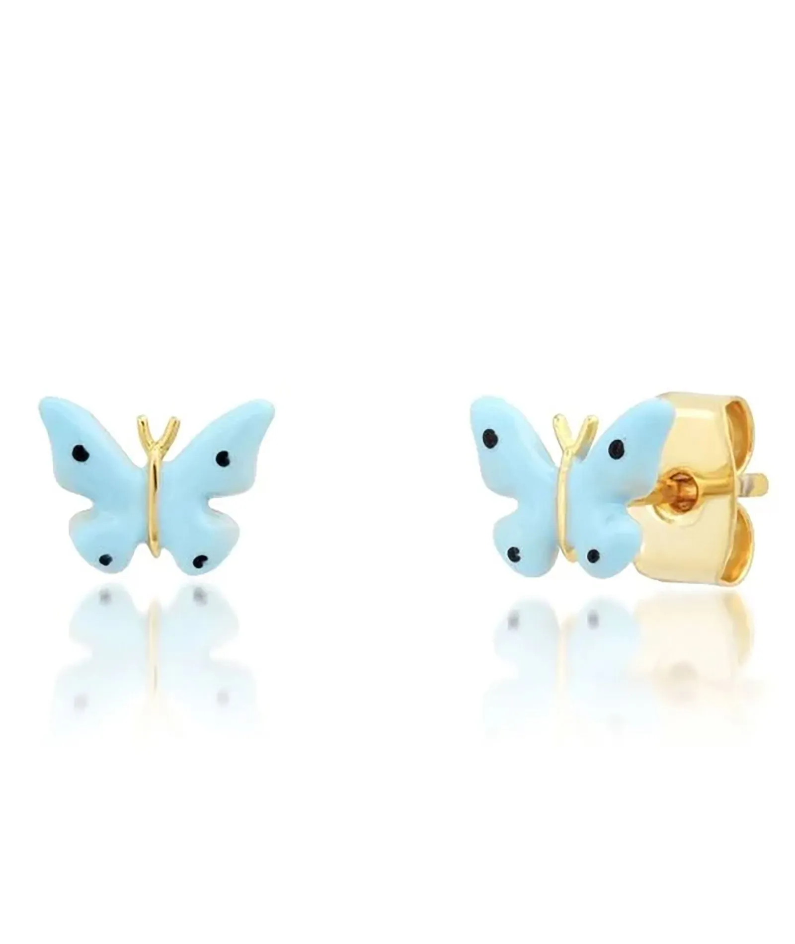 TAI Enamel Butterfly Studs